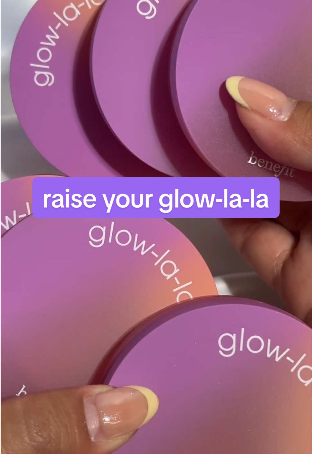 The sound in our heads when trying all the gorgy shades of Glow-la-la 🤩 Stock up on your summer glow at @Ulta Beauty to be entered into our dreamiest giveaway where everyone’s a winner!  Deets in bio at benefitvacation.com ✨💫  #benefitcosmetics #ultabeauty #pinkdreamgiveaway #glowlala 