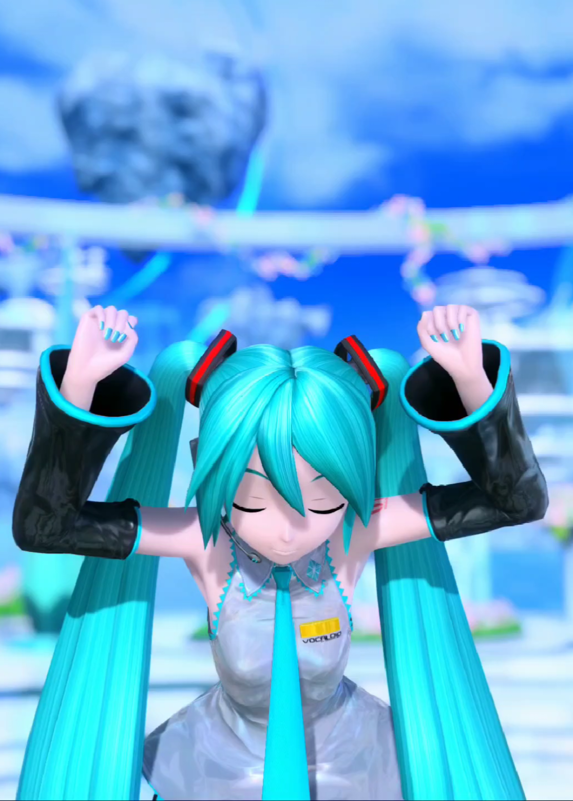 Hatsune Miku 🩵 lipsync mod by aruwuvo  - Skyth for MikuMikuLibrary - Samyuu for ScriptEditor and Comfy - korenkonder for ReDIVA, PD_Tool, A3DA LT and DOF baking - lybxlpsv for DivaImGui - Keikei14 for F2nd/XMouthReplacer - jaykthx and CyberKevin for ADPEdit - Yukikami for XHD Hitoribi Envy stage port - Fresk/empa_nadas, jorj, jon (), jaykthx, and the Rainbow Sound Team for song select background sprites #miku #初音ミク #mikuvd #projectdiva #vocaloid #vocaloidmiku #mikucosplay #projectsekai  #mikufancam #anime #animegirl 