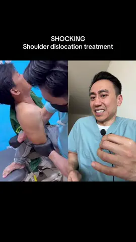 #duet with @Cường Nguyễn Chiropractic #shoulderdislocation VERY unconventional shoulder dislocation treatment
