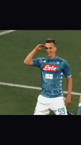 Milik at Napoli was insane  #milik #sscnapoli #footballedit #fyp 