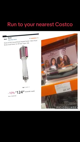 Shark heated comb #shark #hairstyle #costcofinds #medgirlintech #canada_life🇨🇦 #promo #costcocanada 