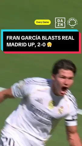 Fran García scores the second and @Real Madrid C.F. lead 2-0 in New Jersey ⚽️⚽️ Watch the @FIFAClubWorldCup | June 14 - July 13 | Every Game | Free | DAZN.com | #FIFACWC #TakeItToTheWorld #RMABVB #RealMadridBorussiaDortmund  #fyp #gol #frangarcia #realmadridfc #laliga 