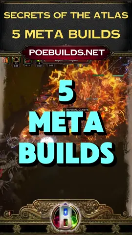 5 META BUILDS FOR PATH OF EXILE SECRETS OF THE ATLAS! 🤩 - 🚨🚨 ALL COMPLETE GUIDES ARE AVAILABLE ON MY YOUTUBE CHANNEL! 🚨🚨  (LINK IN BIO) - VISIT MY WEBSITE: ➡️ POEBUILDS.NET - #pathofexile #poe #poe1 #poe326 #secretsOfTheAtlas #twitchdrop #ggg #arpg #poebuilds #ggg #livestreamevent #dropsenabled #poecommunity #GrindingGearGames #POEBuilds #poecommunity #pathofexilegame #PoEGaming #patchnote #volcanicofissure #fissureofsnaking #righteousfire #concoctionofbouncing #cycloneoftumult #infernalflickerstrike 