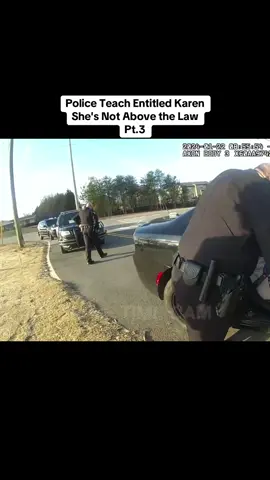Police Teach Entitled Karen She's Not Above the Law #police #policeofficer #cops #bodycam 