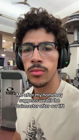 Brosef you know for a fact we’re hitting chipotle after this lift #gym #cardio #GymTok #stairmaster 