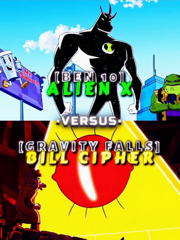 Alien X vs Bill Cipher |New style|#shorts #edit #youtube #vs #viral #fyp #parati #edit #foryou # #a #fandub #popular