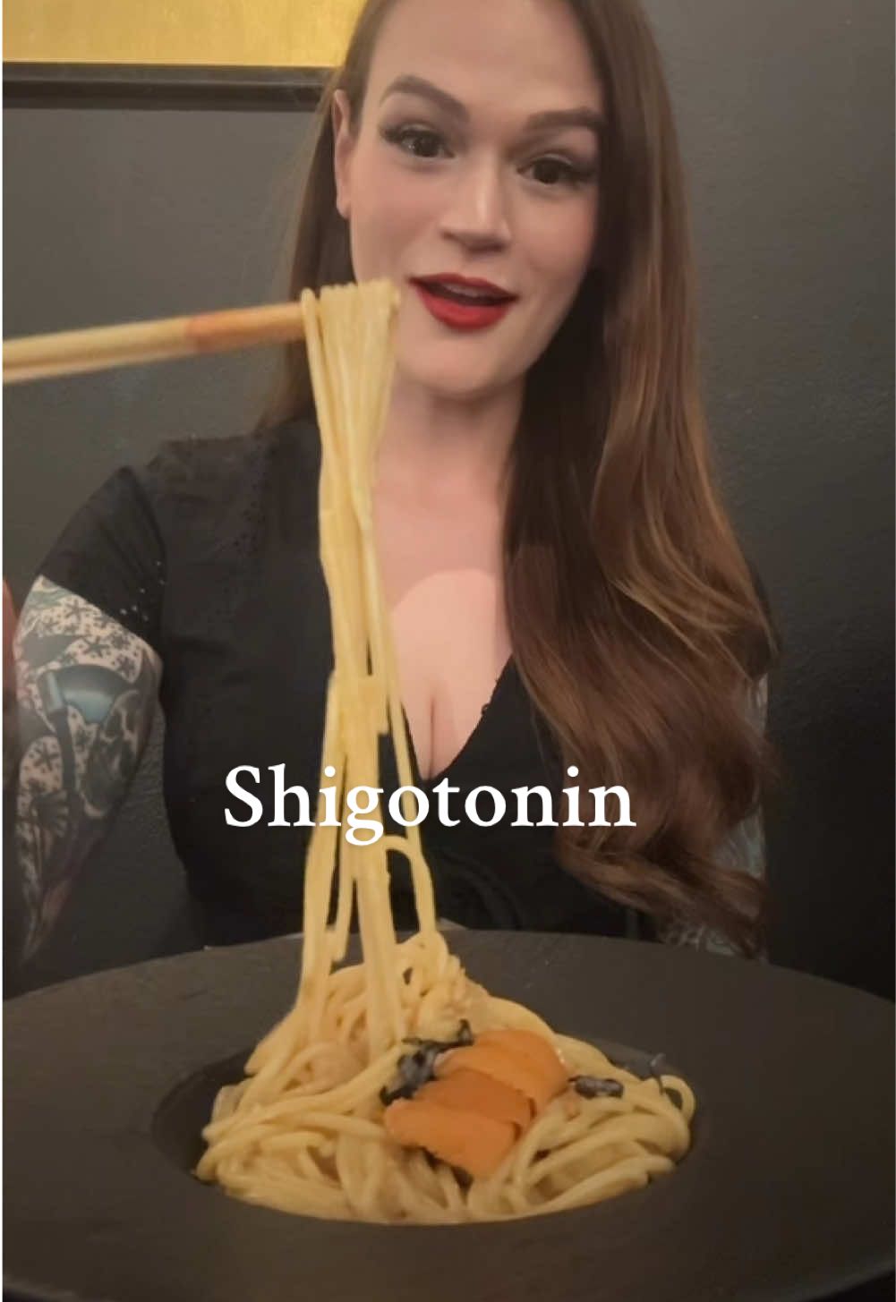 Shigotonin 🇯🇵 one of the best meals I’ve had in Las Vegas! #shigotonin #lasvegasfood #japanesefood #unipasta #lasvegasdining #vegasfood 