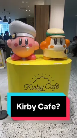 Well this was a surprise 😳  #cafe #osaka #kirby #kirbycafe #anime #animeedit #fyp #animefyp 