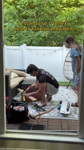 Treinando ele para situações perigosas 😂😂