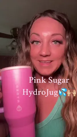 Pink Sugar HydroJug💦🙌🏼 #hydrojug #hydrojugtraveler #freeshipping #watercup #spillproof #tumbler #pinktumbler #watertumbler #icecold #insulatedtumbler #tumblercups #viralproducts #summermusthaves #tiktokshopusa #TikTokShop 