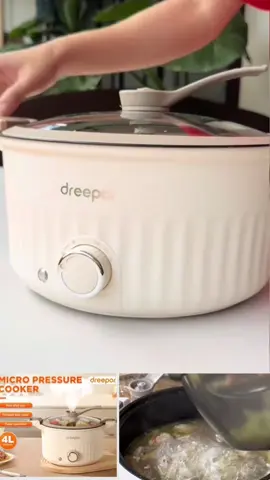 Dreepor Electric pressure cooker Multifunctional and nonstick cooker #electricpressurecooker  #dreepor pressure cooker  #nonstickpressurecooker #multifunctionalpressurecooker 