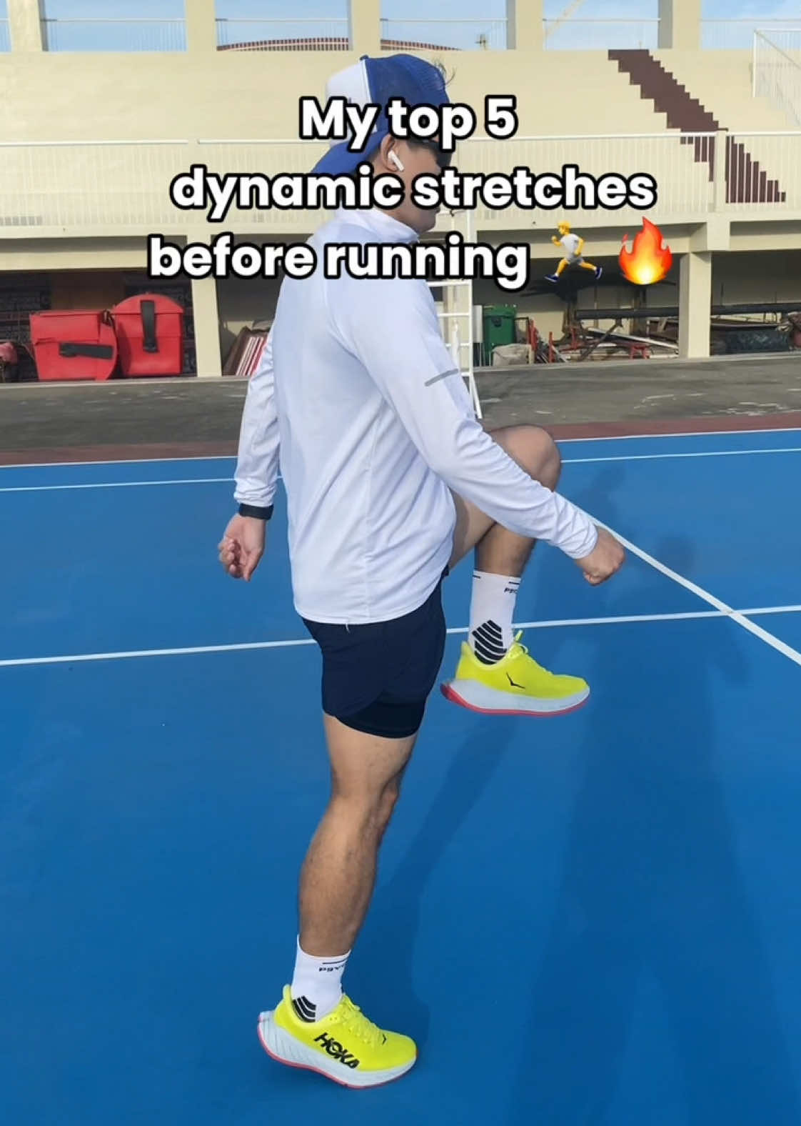 Here are my go to dynamic stretches before running 🏃 you can try them out 🙌 #run #Running #runningtips #runningmotivation #runtok #runner #dynamicstretching #stretching #warmupexercise #runner #Lifestyle #avoidinjury #fyp #fypシ #fypシ゚viral #foryou #foryoupage #foryourpage #fypp #fyppppppppppppppppppppppp 