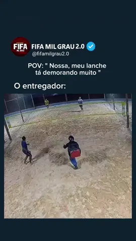 Entrgador no Futevôlei !