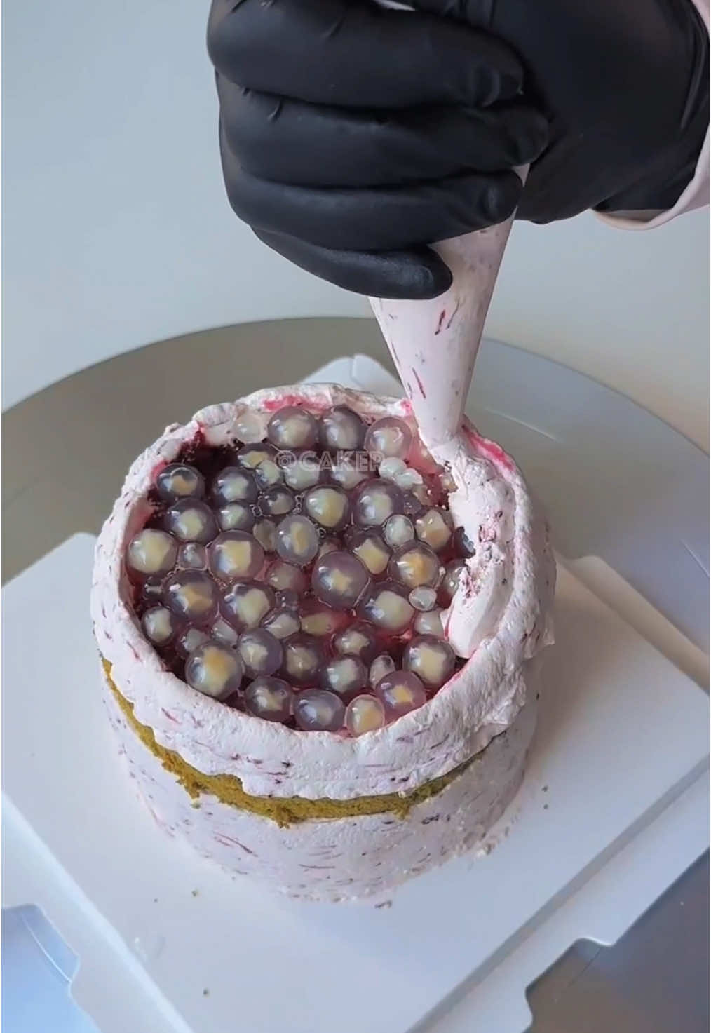 🎂🍰❤️🧁🍥Making a cake: An Immersive Experience #cake #asmr #immersive 