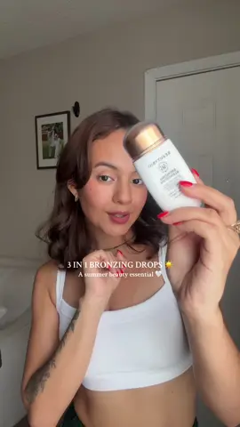 Main summer product 🤩 #gifted_by_BeautyBio @beautybio #beautybiopartner #beauty #skincare #spf #sunscreen #primer #makeup #bronzingdrops #skincaretips #bronzing #Summer #beautyproducts #MakeupRoutine 