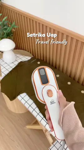 Setrika uap dari @Pandaoma secakepp itu, cepet panas cepet halus, cocok banget buat dibawa traveling✨ bye baju kusut hihiw. cuss samaan!✨🤍🫶 #setrika #setrikauap #setrikatravel #setrikatravelfriendly #setrikapandaoma 