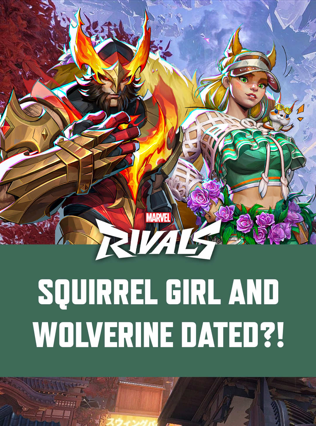 Wolverine and Squirrel Girl dated?! 🤯 #marvelrivals #marvelrivalspartners 