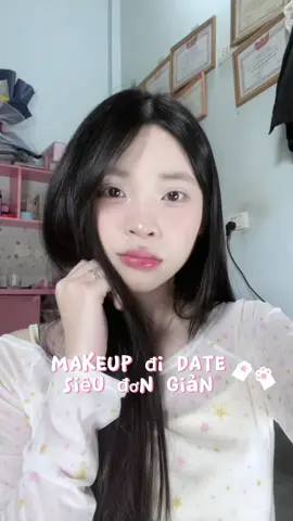 Makeup đi hẹn hò siêu đơn giản tui hay make nè #mistine #makeup #makemine #dazzlemebeauty #dazzleme 