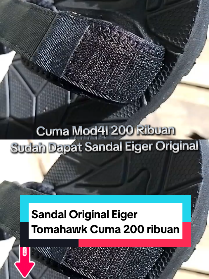 rekomendasi sandal gunung eiger tomahawk original cuma 200 ribuan #rekomendasi #sandaleiger #sandalgunung 
