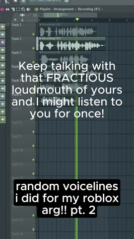 voicelines for roblox ARG!! #fyp #voiceactor #arg #comedy 