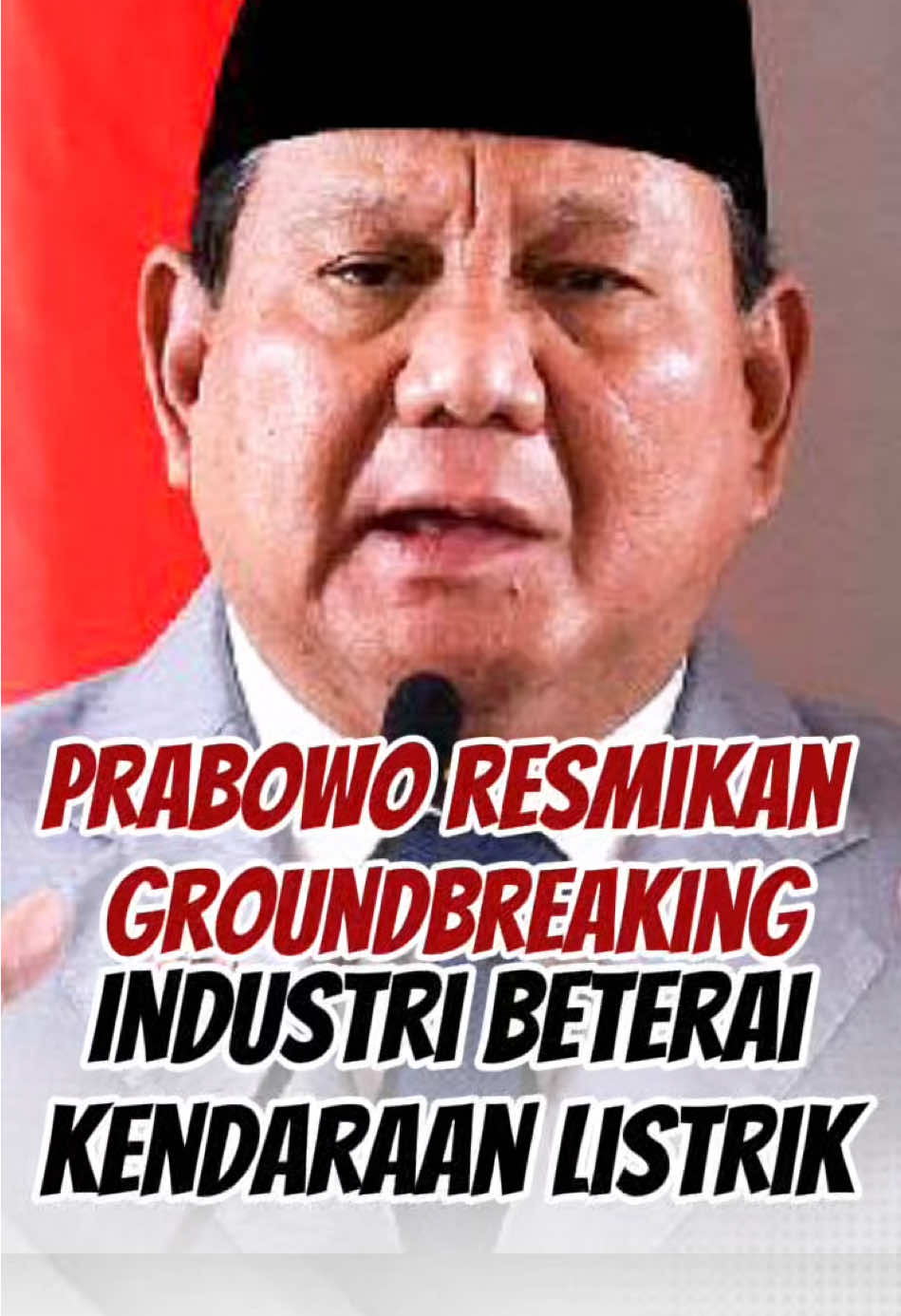 Indonesia punya perusahaan baterai listrik #indonesia #prabowo #fypシ゚viral #energi #fyppppppppppppppppppppppp #bahlillahadali 