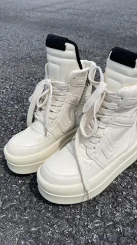 Giày thể thao cổ cao khoá cạnh cao 6cm da pu cá tính dễ phối đồ #xuhuong #giaythethao #giaysneaker #giaythethaonu #giaysneaker 