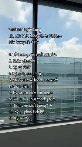 #fypシ #fyp #tiengtrung #wistron #tuyendungvieclam 