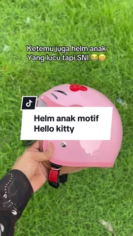 Helm anak SNI #helmanak #helmpilot #lunarkids #helmetloverindonesia #bipplasthelmet #helmwanita #hellokitty 