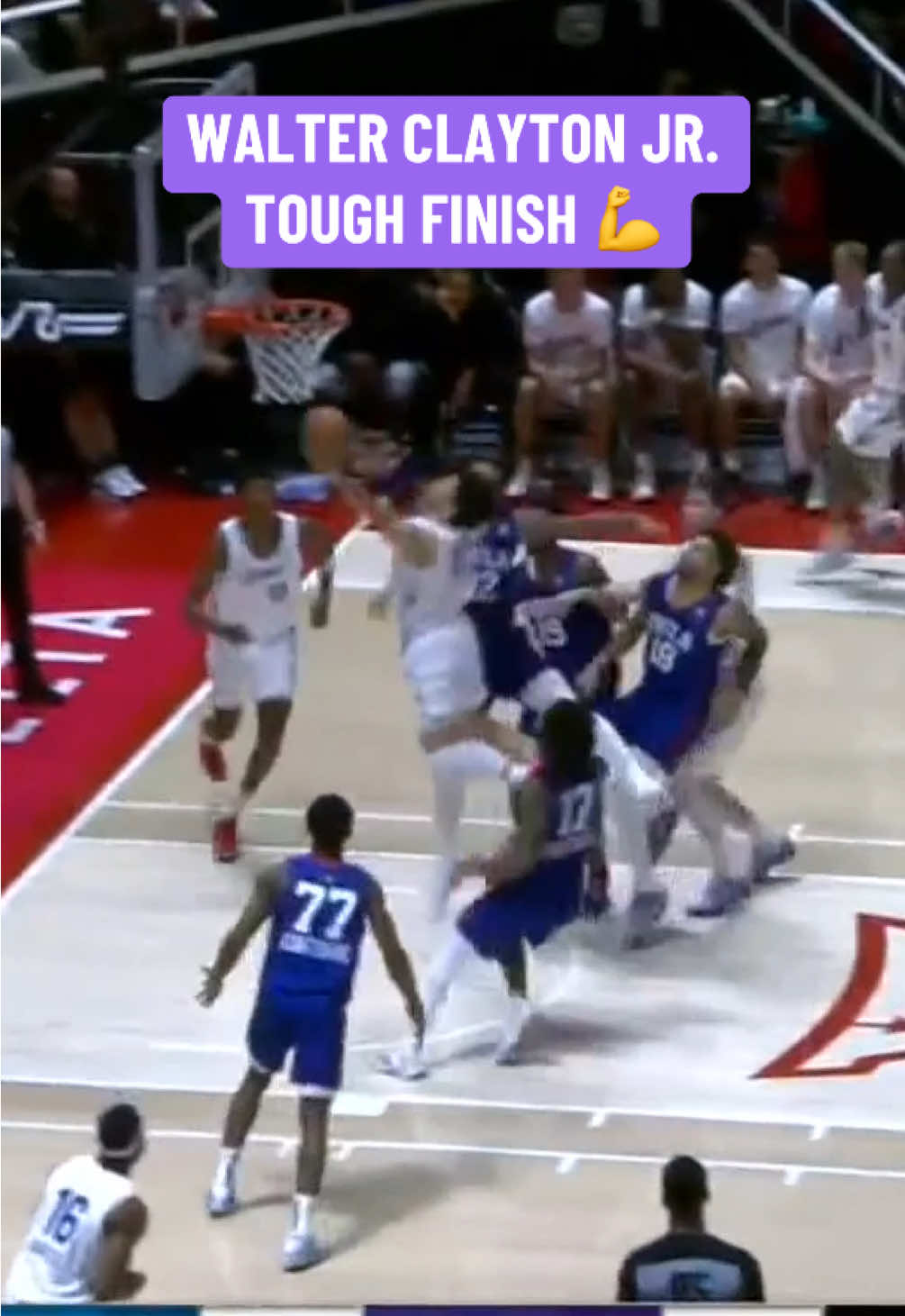 WALTER CLAYTON JR. TO THE RACK 😤 #NBA #basketball #nbabasketball