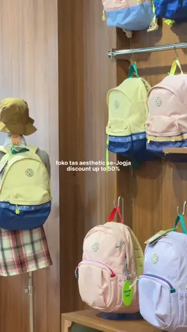 toko tas terlengkap & aesthetic se-Jogja ✨ disc up to 50% #exsportflagshipstore #exsportbags #tokotasjogja #diskondijogja 