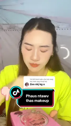 Trả lời @lub neej kaj siab yog muaj koj sổ makeup #xuhuong #hnubtiktok94 #somakeup #quensomakeup #sotrangdiem #igoodco #tamphanmat 