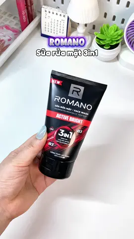 Sữa rửa mặt ROMANO mới ra mắt nè! #review #unboxing #suaruamat #romano #suaruamatromano #xuhuong #viralvideo 