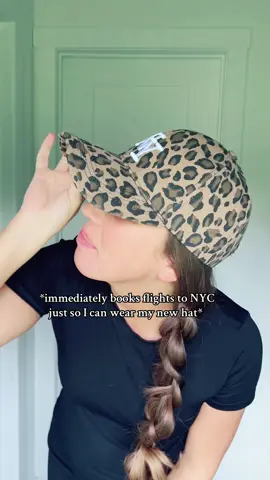 Another TikTok shop hat for the win. #ballcap #tiktokshop #nyc #travel 