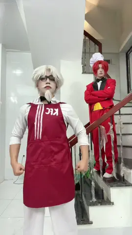 Bibi muốn KFC hay Jolibee @Kuro♠️ #KFC #jollibee #cosplay #viral #fyp 