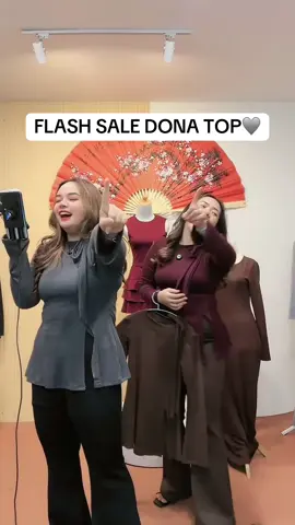 Back in stock Dona Dark greyy nyaa!!! Serbuu sekarang sebelum kehabisann‼️ #bigsale #hargaambyar #outfitinspo #livehighlights #fyp 
