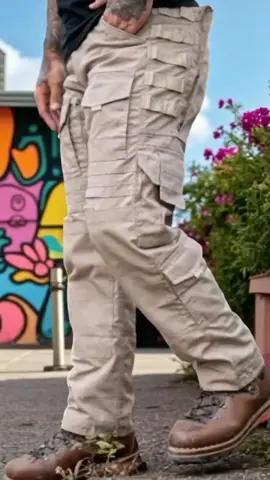 CELANA PRIA TACTICAL KITANIKA OUTDOOR TRENDY MILITERY Army Cream Panjang Casual Army Cream