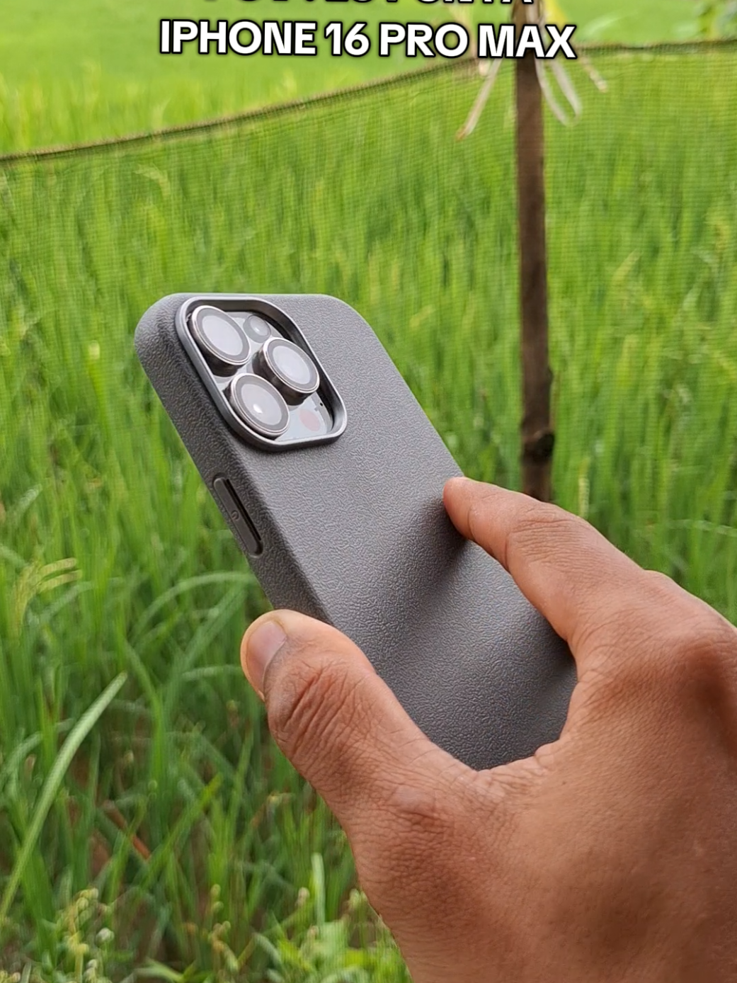 Mau di tempat apa aja dilibas semua sama ni hp🗿#iphone #iphone16promax #iphonetricks #ios 