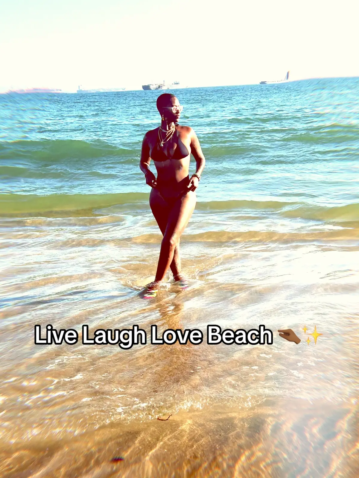 #fyp #fypシ゚viral #blackwomenoftiktok #wlw #beach 