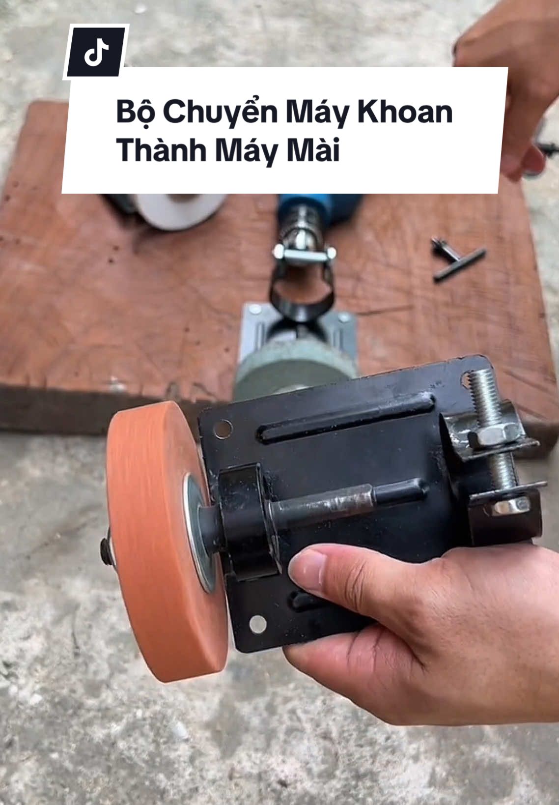 Bộ Mài Dao Kéo Gắn Máy Khoan #bomaidaokeo #bomaidaokeoganmaykhoan #maykhoanthanhmaymai #maikimloai #viral 