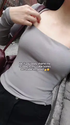 okay lang 😜🤭 get ur square neck double lining top now mimasorss 😇  #relatable #notobodyshaming #bodypositivity #squarenecktop #doubleliningtop 