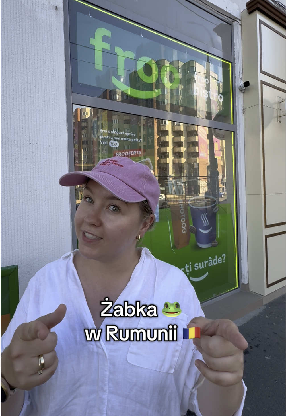 Polska Żabka 🐸 podbija Rumunię!  #żabka #froo #bukareszt #romania #rumunia #podróże #podróżniczeciekawostki 