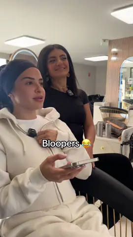 Here’s the real side of @Kaylaa , can’t lie she’s an amazing actor tho  😂❤️#fyp #bloopers #salon #hair #beauty 