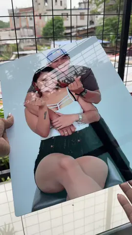 Metal print photo na pang matagalan at hindi kinakalawang #highquality #personalizedgifts #customized #picture #display #metalprint #photo 