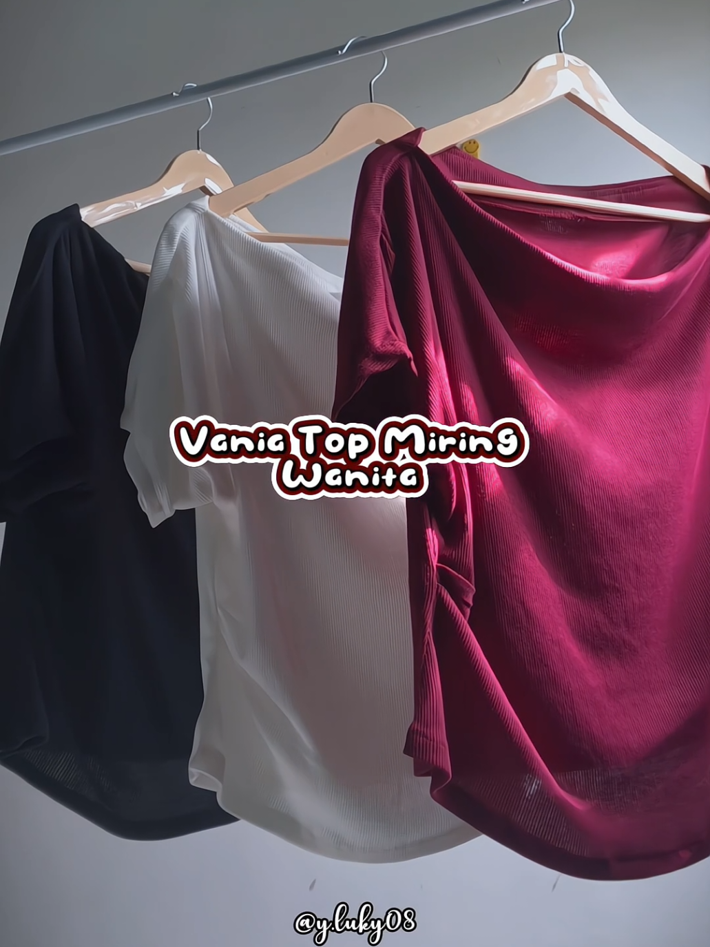 Vania Top Miring wanita  #top #topwanita #baju #bajumurah #bajuwanita 
