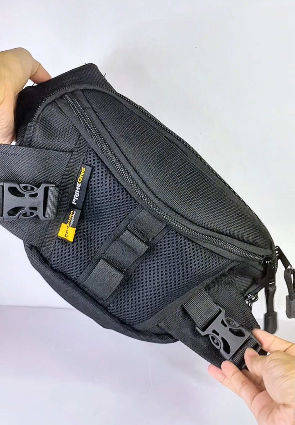 PRIMEONE FURY CROSS BAG FOR MEN #beltbag #crossbag #riderbag #primeone #beltbagformen #motorbag #menbag 