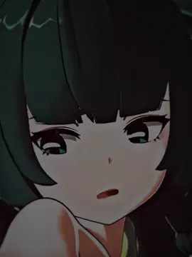 On her face. #anime #edit #aftereffects #quality #fyp #foryoupage #zzzero #zenlesszonezero #zzz #qingyi