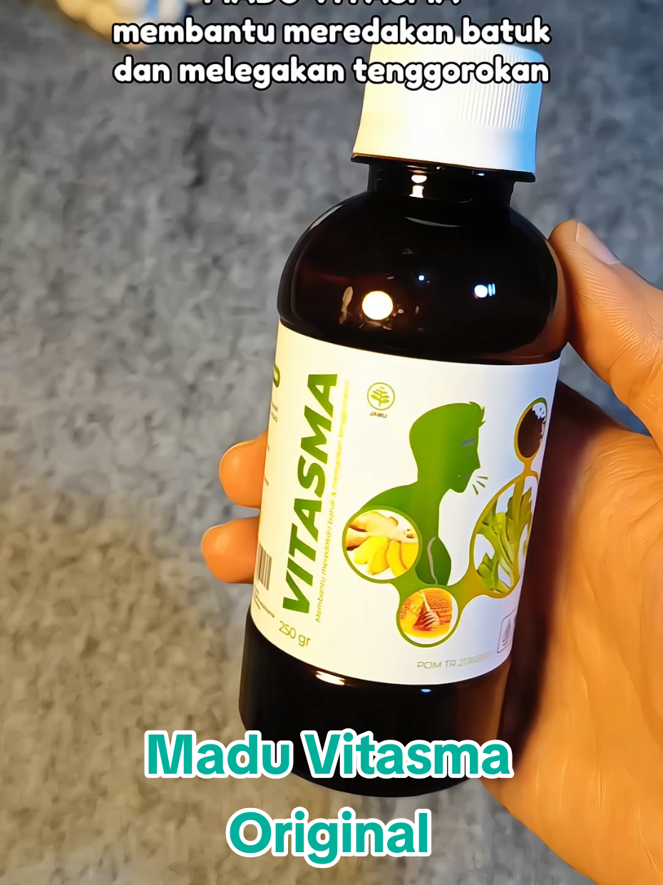 madu Vitasma membantu meredakan batuk dan melegakan tenggorokan #vitasma #maduvitasma #vitasmaoriginal #batuk #asma #sesaknafas #fypシ゚viral 