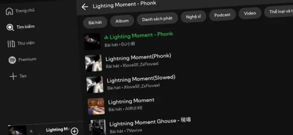 vd 1 đường âm nhạc 1 nẻo:))#music #spotify #Lighting Moment - Phonk