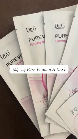 Mặt nạ DrG vitamin A #drg #mask #duongda #skincare 