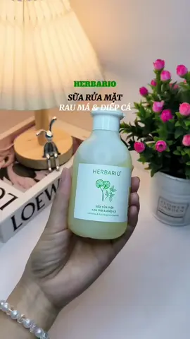 💦 Sữa rửa mặt rau má & diếp cá Herbario cho da dầu mụn ❤️  #herbario #srm #suaruamat #dadaumun #makeuppartner #skincare #learnontikok #halinh #vohalinh #thinhhanh #xuhuongtiktok #xuhuong2025 #xh #review #viral #unboxing #unbox #affiliatemarketing #uvmiracle #trend #trending #chamsocda #goclamdep #pondsvn 